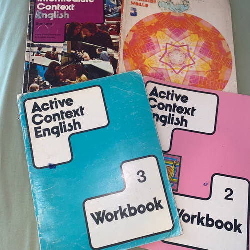 English learning books set of 4 used