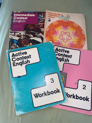 English learning books set of 4 used