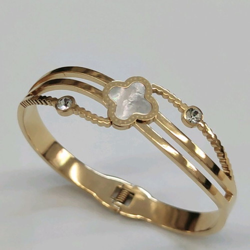 Bracelet cuff new stainless steel gold color