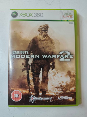 Call of Duty: Modern Warfare 2 game for Xbox 360 like new