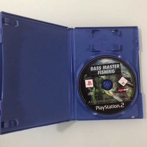 Bass Master Fishing PS2 | With Case & Cover | Excellent Condition
