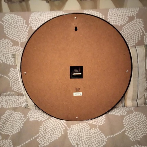 Bravur wall clock 59 cm like new, analog