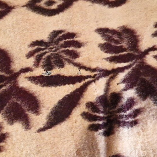 Wool Blanket like new, handmade, 190x220 cm summer