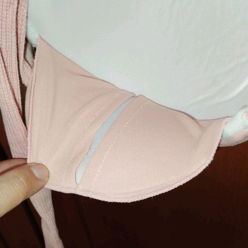 Women's swimwear set new, pink, size S, Brazil fit