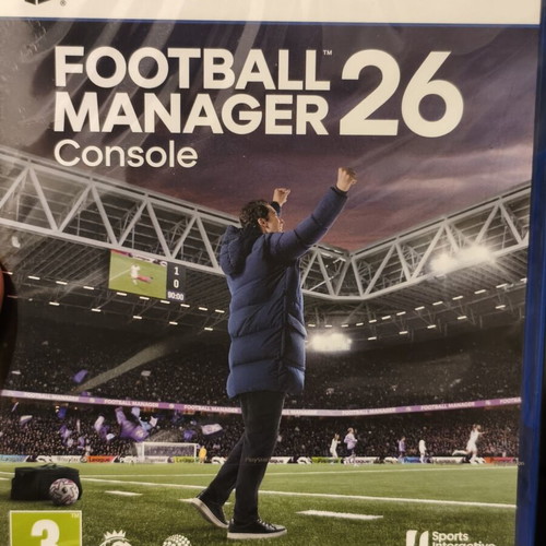 Football Manager 2026 new, factory sealed for PlayStation 5