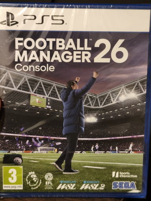 Football Manager 2026 new, factory sealed for PlayStation 5