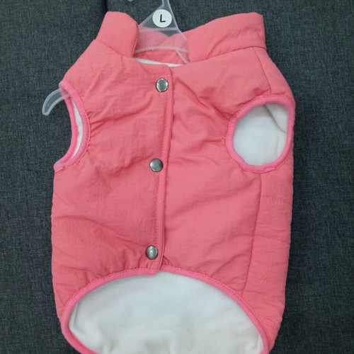 Furry Paws dog jacket new, pink winter wear