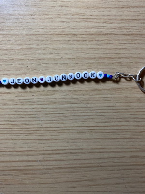 BTS Jungkook keychain handmade new