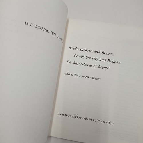 Old and rare books used, three languages: German, English, French