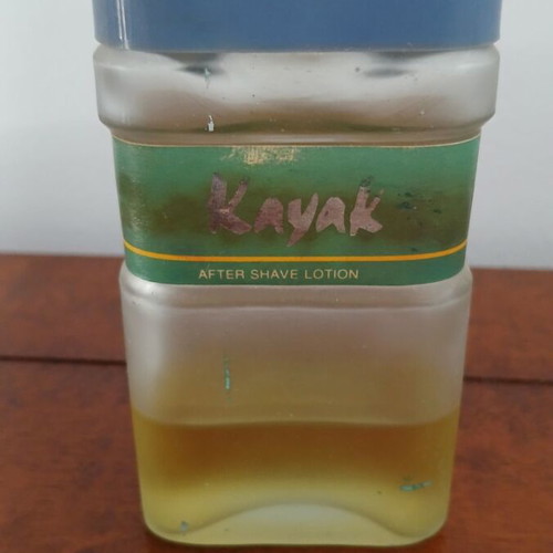 Kayak After Shave Lotion vintage, used