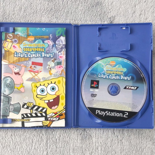 SpongeBob SquarePants Lights, Camera, Pants PS2 used