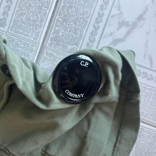 CP Company cargo shirt olive green size S like new