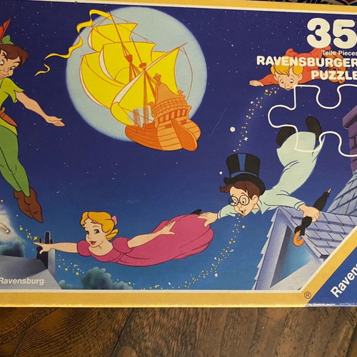 Peter Pan puzzle used, 35 pieces