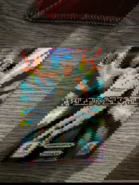 Luka Doncic Kaleidoscopic Panini Euroleague Prizm