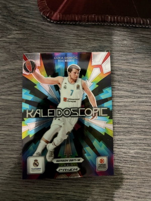 Luka Doncic Kaleidoscopic Panini Euroleague Prizm