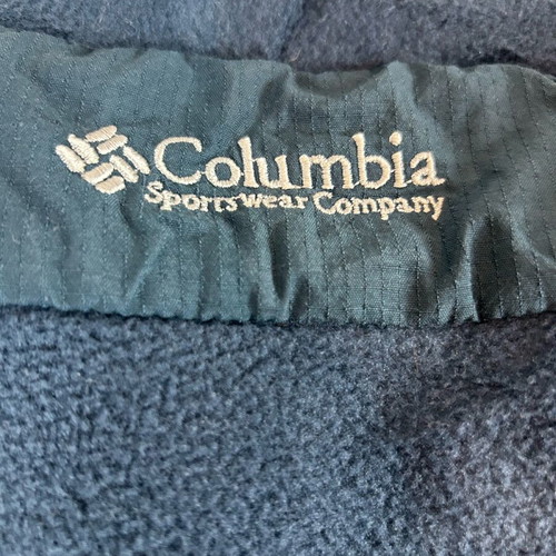 Columbia Vintage Fleece Jacket 90s Women's M Blue Navy used