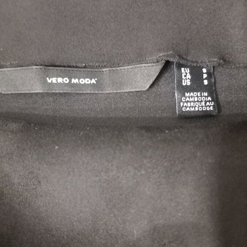 Women's black suede skirt like new, size S