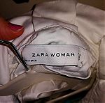  Άσπρο σακάκι ZARA L-XL νούμερο.