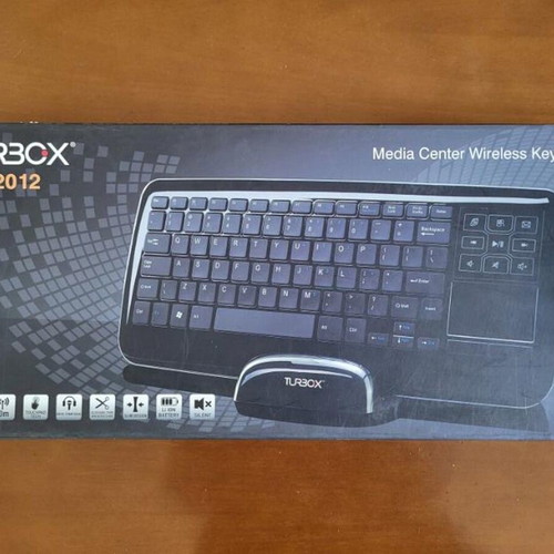 Turbo-X MC-2012 Wireless Keyboard like new with touchpad