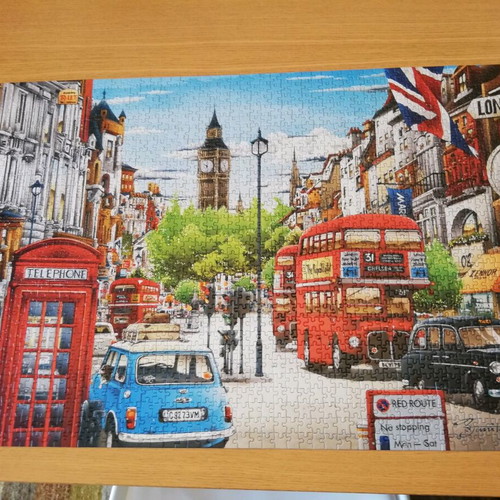 Castorland puzzle Fabulous Las Vegas 1500 pieces like new