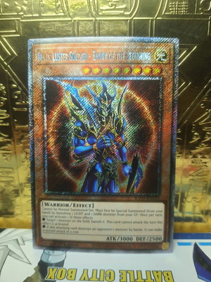 Black Luster Soldier Envoy of the Beginning near mint Yu-Gi-Oh! card