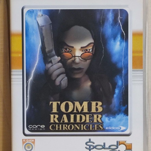 Tomb Raider Chronicles PC game, 2 discs