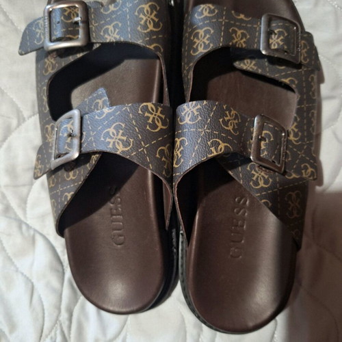 Guess sandals new, brown, size 44