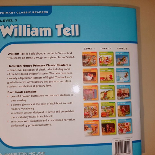 William Tell Primary Classic Readers Level 3 like new