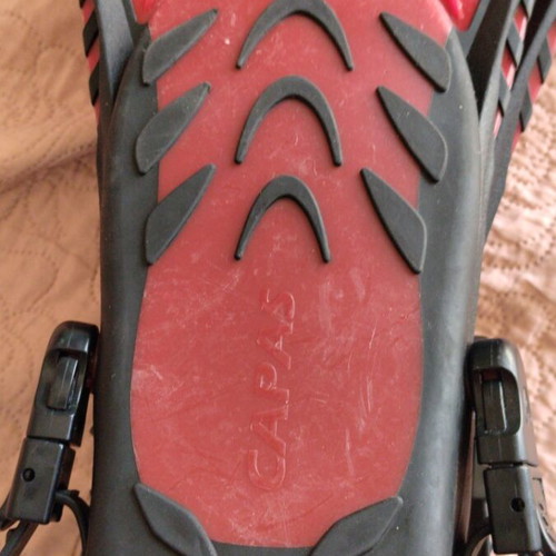 Capas adjustable open heel fins S/M size 36-41 like new