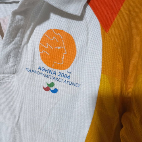Authentic Adidas 2004 Paralympic Games Shirt like new