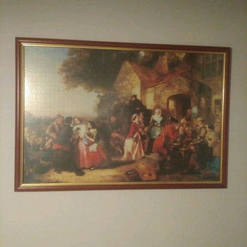 Educa 1500-piece puzzle with cherry frame new