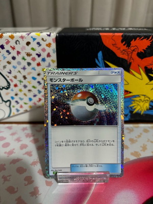Pokemon карта Poke Ball Japanese holographic нова