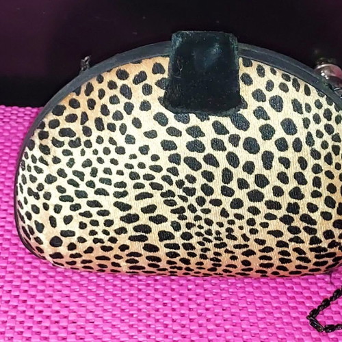Animal print bag