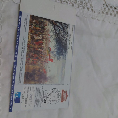 Museum tickets like new, set of 19