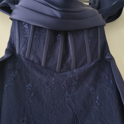 Blue evening dress XXL like new