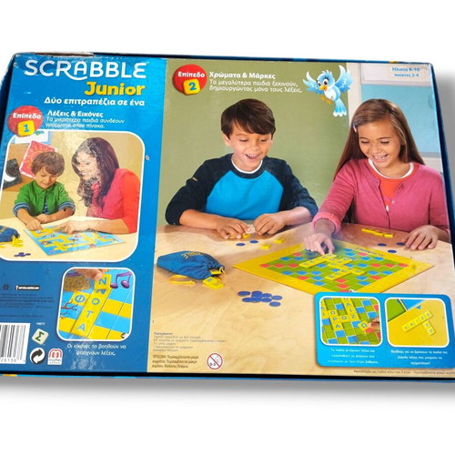 Scrabble Junior board game used