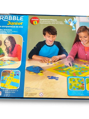 Scrabble Junior board game used