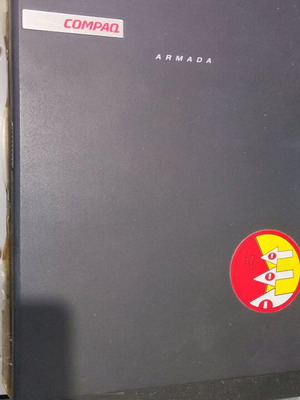 Armada Compaq V300 laptop used, hard case, vintage