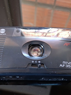 Minolta Riva AF35EX 35mm compact camera used