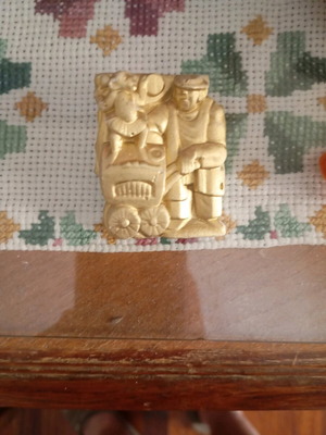 Gypsum decorative Lantern player with monkey new