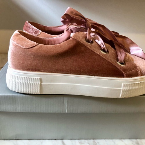 Migato sneakers pink/muted apple velvet like new, size 39