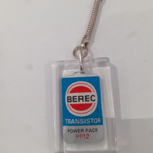 Vintage Berec keychain from the 70s new