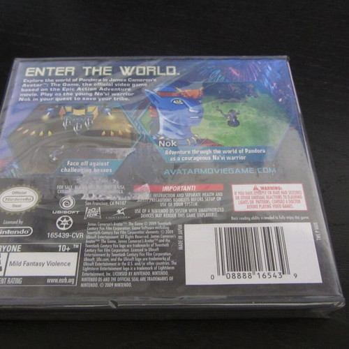 James Cameron's Avatar The Game Nintendo DS new sealed