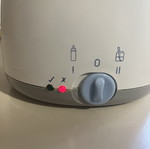 Chicco feeding bottle warmer with baby food jar support