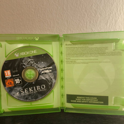 Sekiro Shadows Die Twice Xbox One game like new