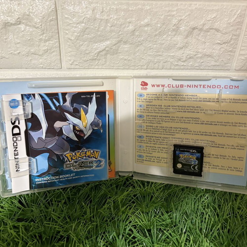 Pokémon Black 2 Version Nintendo DS used, rare collectible