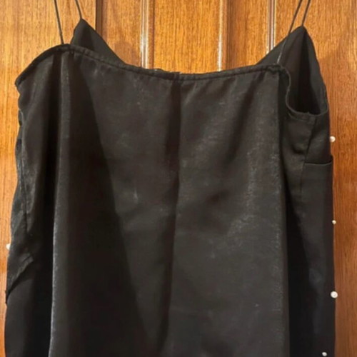 Lingerie with pearls Stradivarius like new, black, size S