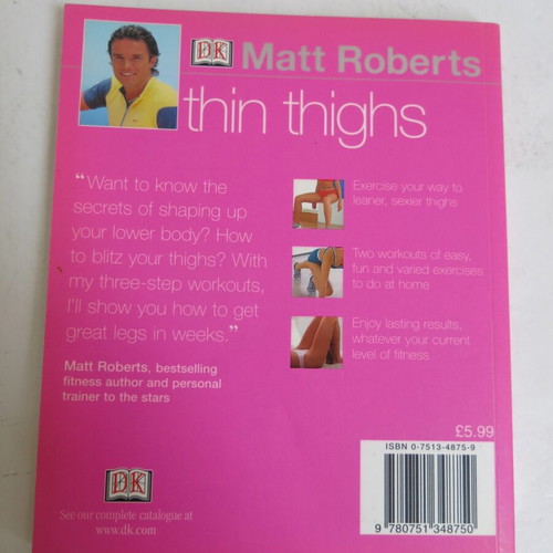 Book Thin Thighs by Matt Roberts like new, English