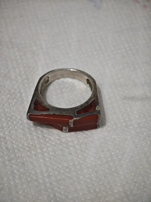 Silver 925 ring handmade used