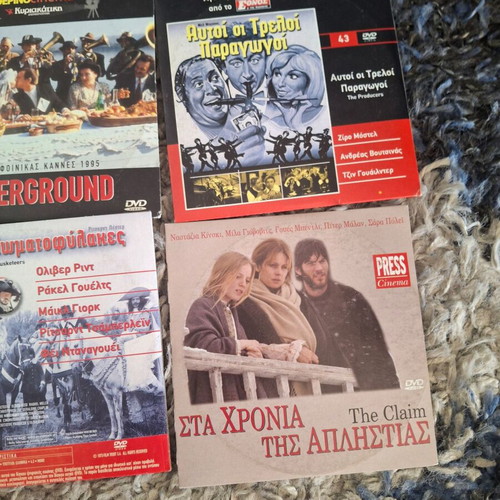 DVD movies new, pack of 12, various genres with subtitles
